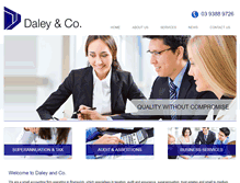 Tablet Screenshot of daley.net.au