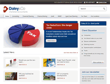 Tablet Screenshot of daley.com.au
